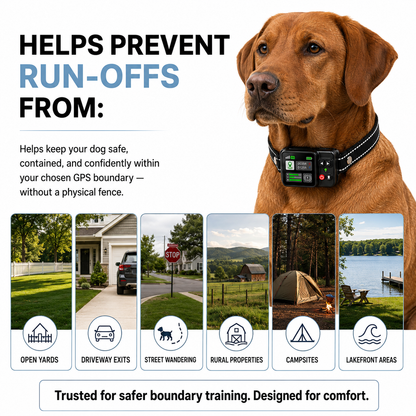 RoamGuard GPS Fence Collar